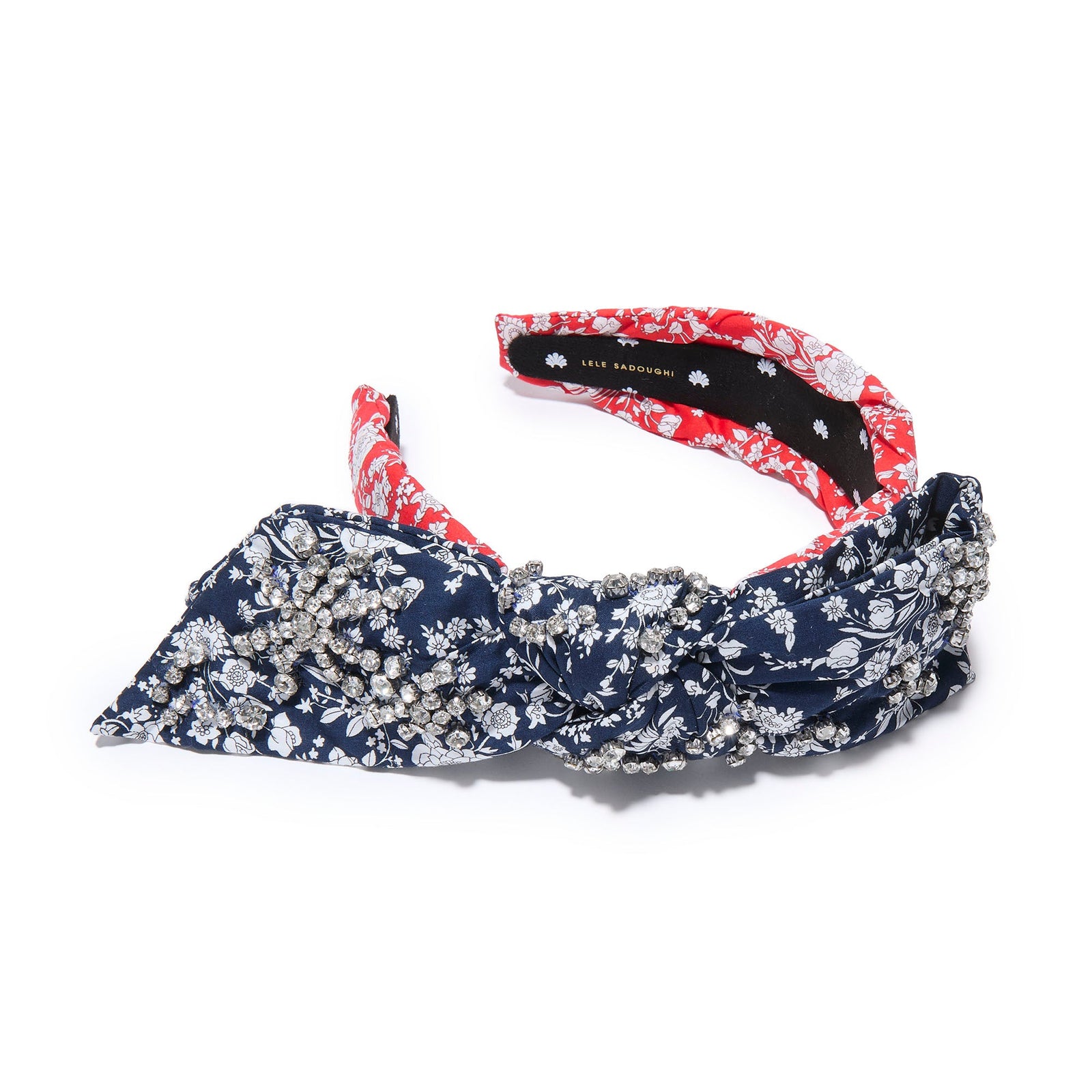 Lele Sadoughi HEADBANDS ONE SIZE SUMMER BLOOMS HOLLY AMERICANA CRYSTAL LIBERTY HEADBAND