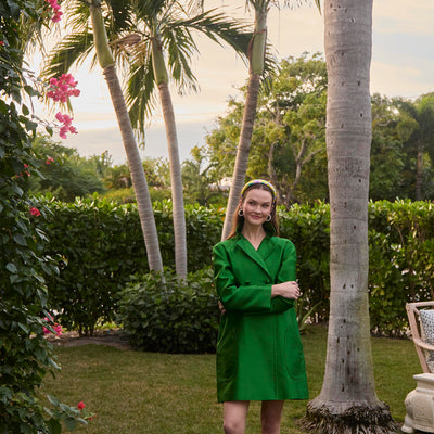 Lele Sadoughi HEADBANDS ONE SIZE SUNRISE ROSE ALICE LIBERTY SILK HEADBAND