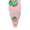 Lele Sadoughi HEADBANDS PARADISE PINK  HOLLY PALM BEACH HEADBAND