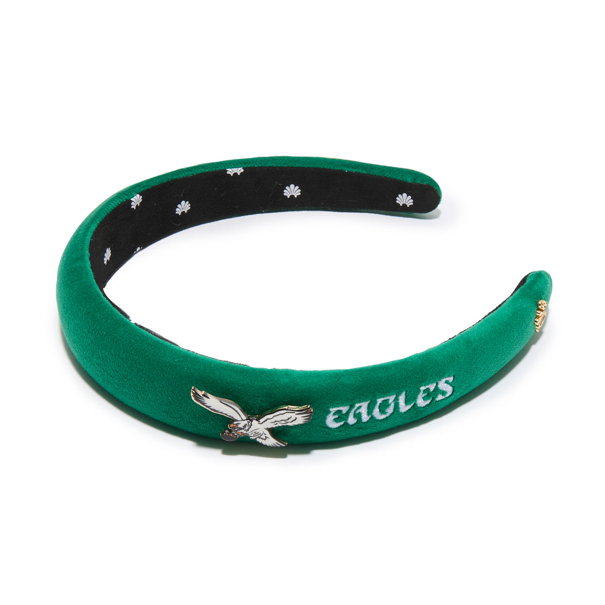Lele Sadoughi HEADBANDS PHILADELPHIA EAGLES LELE SADOUGHI X NFL CLASSIC CHARLOTTE HEADBAND