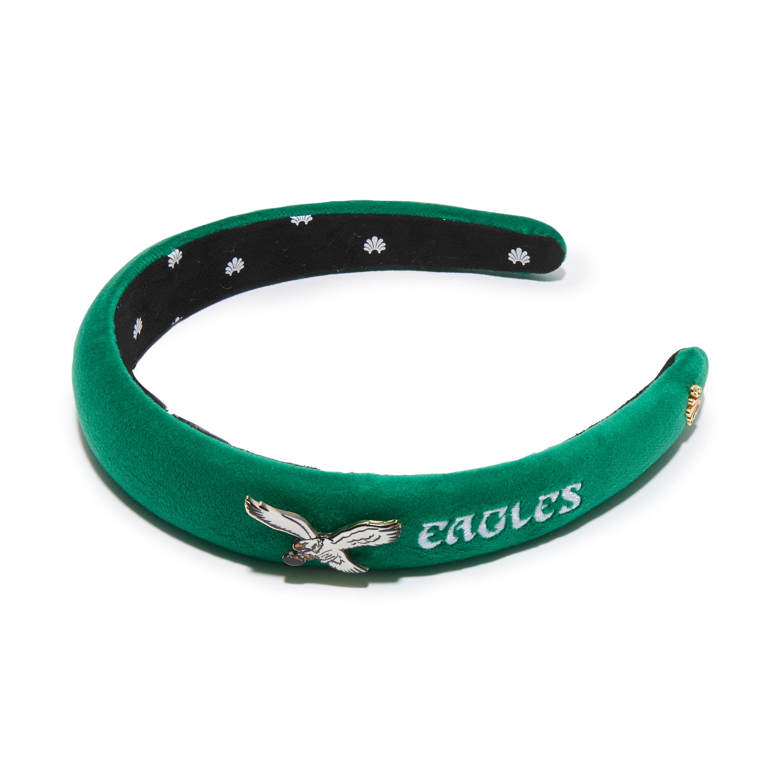 Lele Sadoughi HEADBANDS PHILADELPHIA EAGLES LELE SADOUGHI X NFL CLASSIC CHARLOTTE HEADBAND