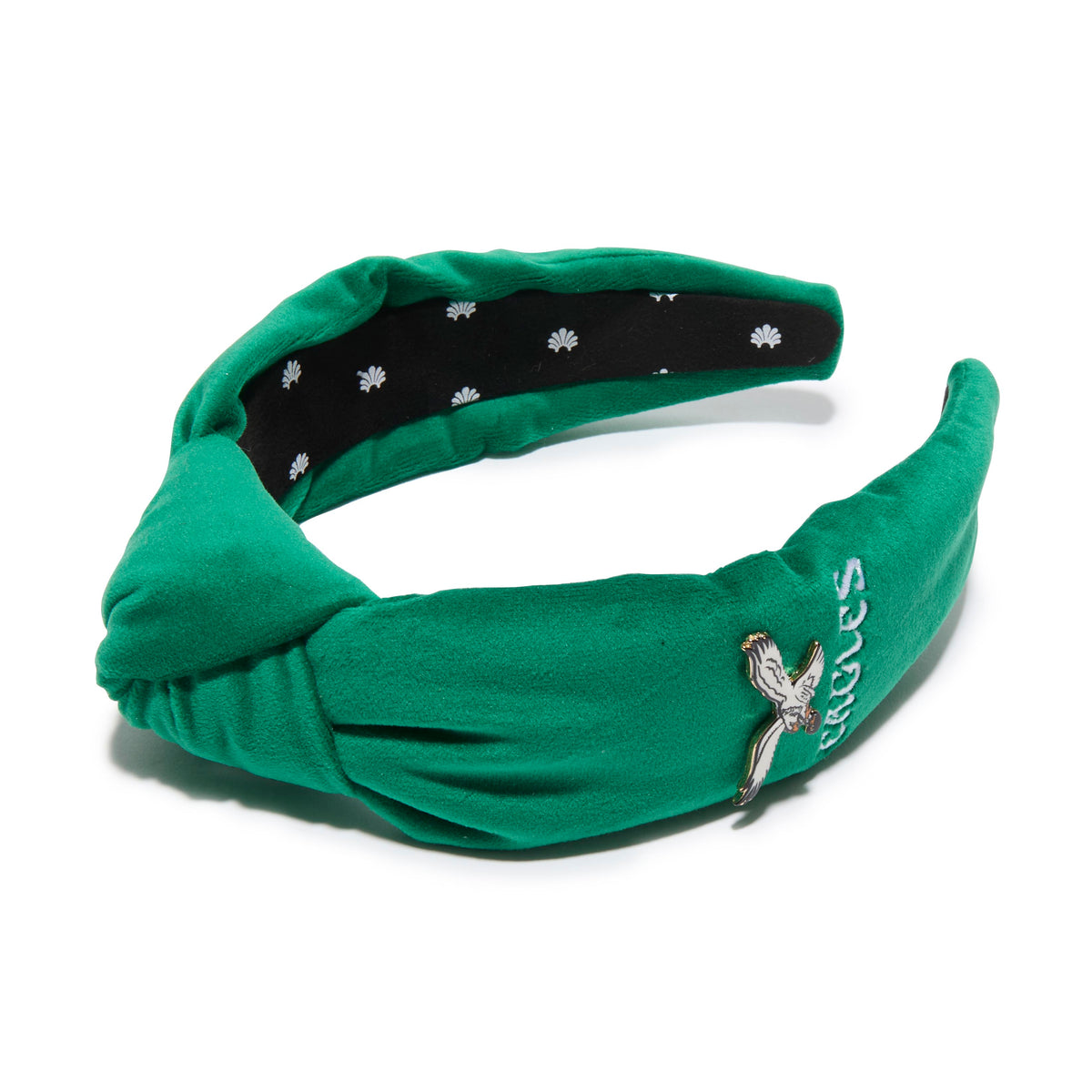 Lele Sadoughi HEADBANDS PHILADELPHIA EAGLES LELE SADOUGHI X NFL CLASSIC KNOTTED HEADBAND