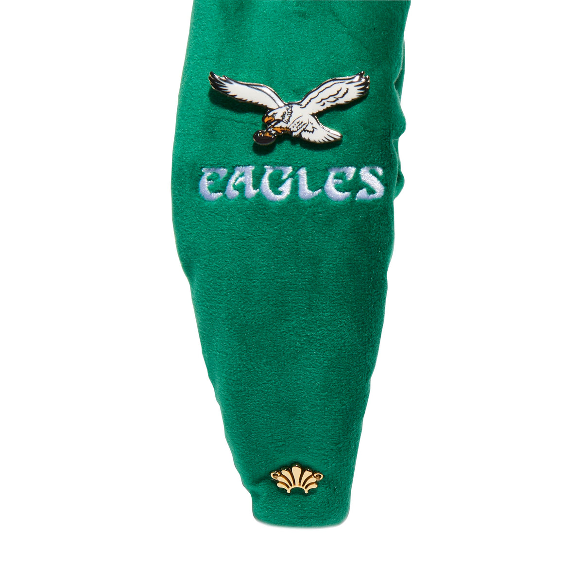Lele Sadoughi HEADBANDS PHILADELPHIA EAGLES LELE SADOUGHI X NFL CLASSIC KNOTTED HEADBAND