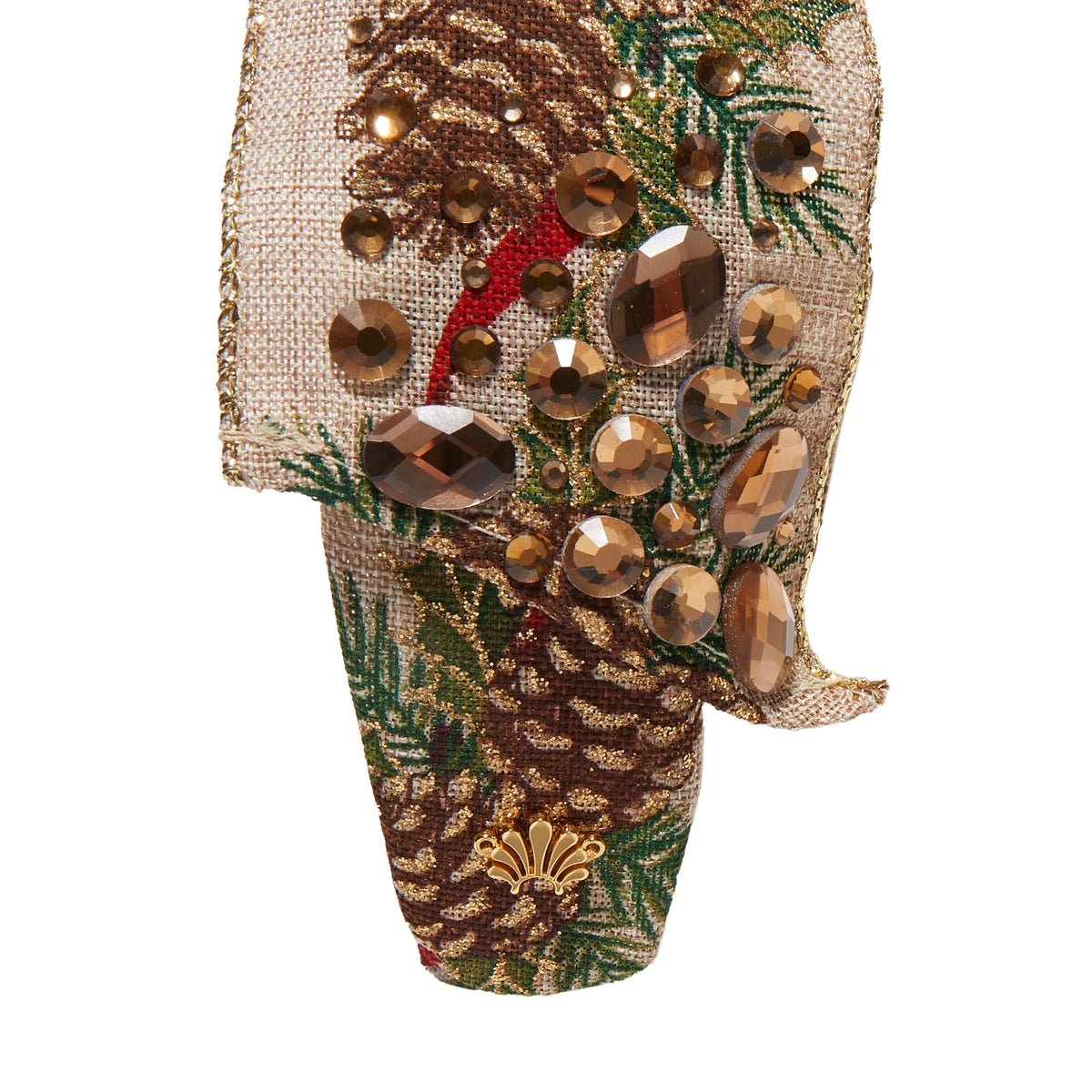 Lele Sadoughi HEADBANDS PINECONE SHIRLEY CRYSTAL PEBBLE HEADBAND