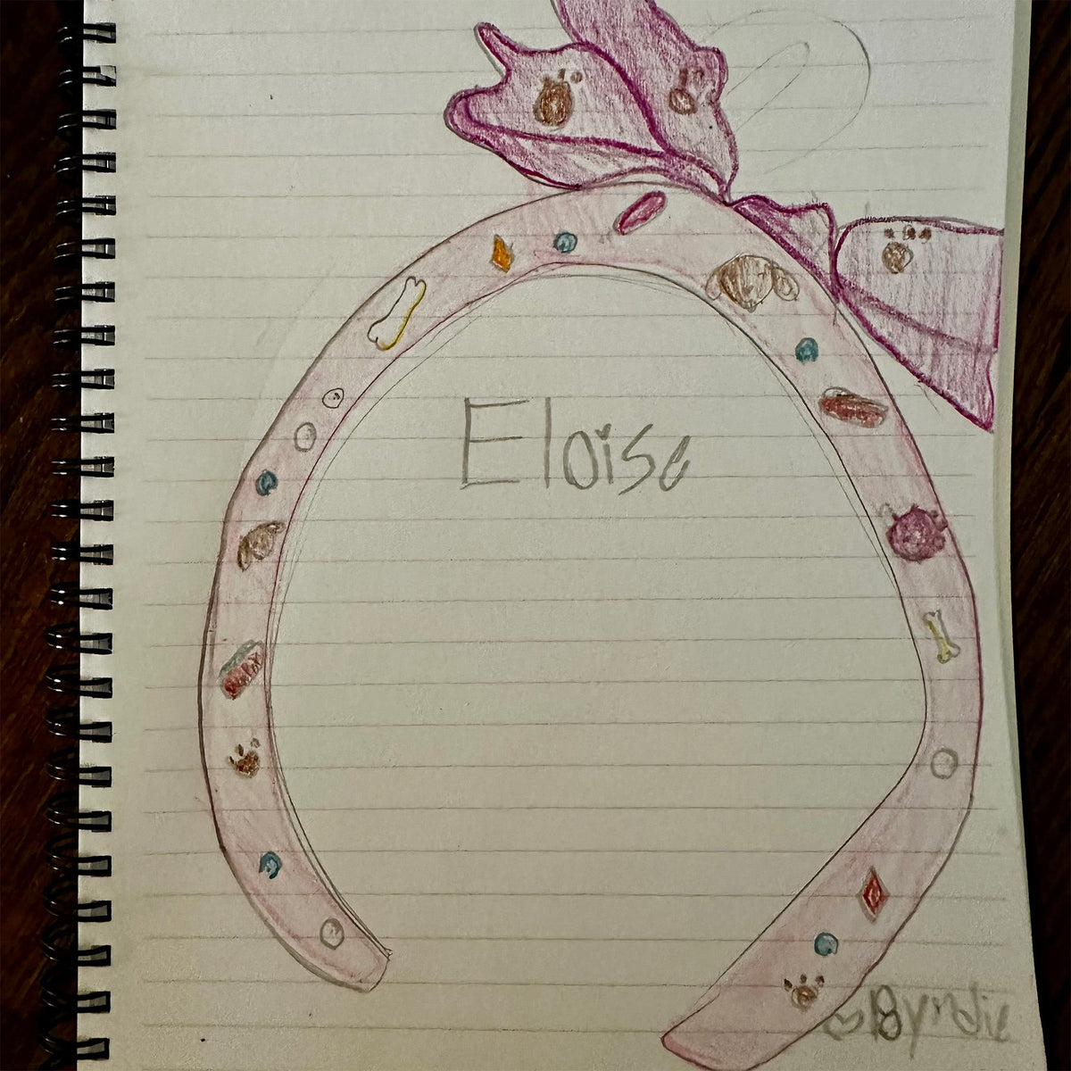 Lele Sadoughi HEADBANDS PINK LULU'S PUPPY HUT KIDS HEADBAND