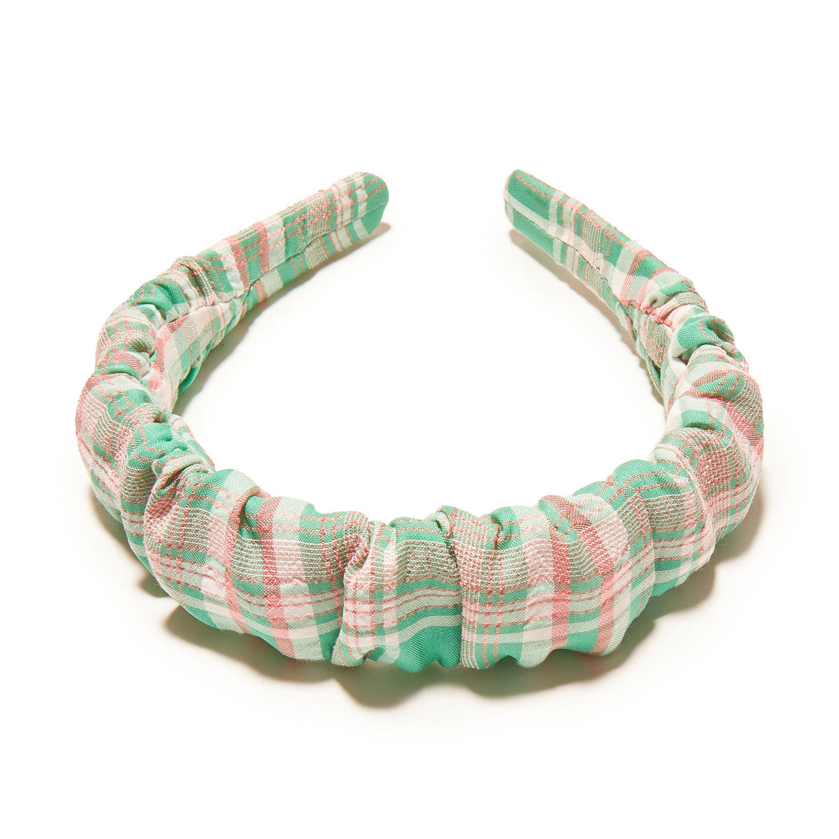 Lele Sadoughi HEADBANDS PREPPY PLAID KELLY HEADBAND