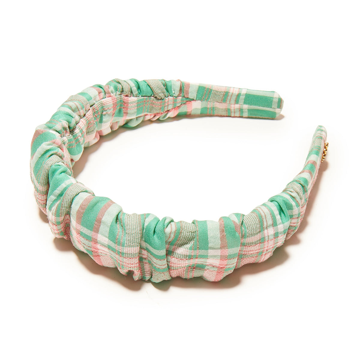 Lele Sadoughi HEADBANDS PREPPY PLAID KELLY HEADBAND