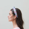 Lele Sadoughi HEADBANDS RAINBOW SLIM KNOTTED BEADED HEADBAND