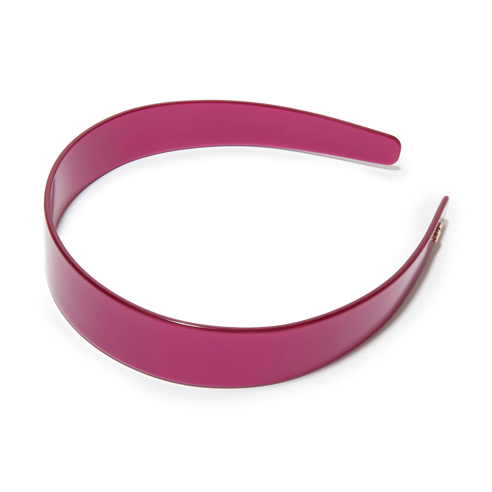 Lele Sadoughi HEADBANDS RASPBERRY EMMA ACETATE HEADBAND