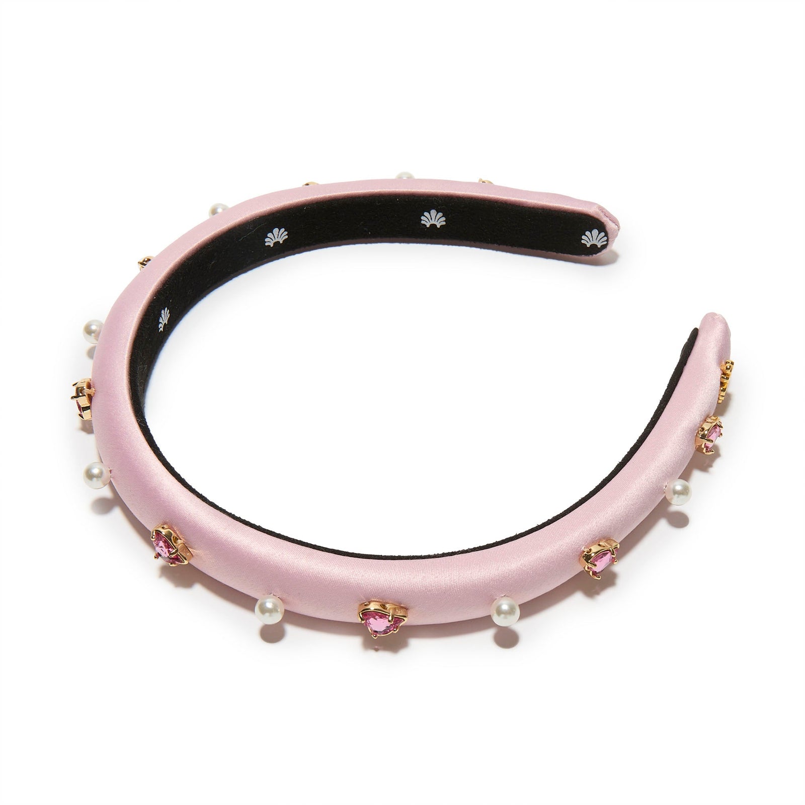 Lele Sadoughi HEADBANDS ROSE GIGI SWAROVSKI SWEETHEART HEADBAND