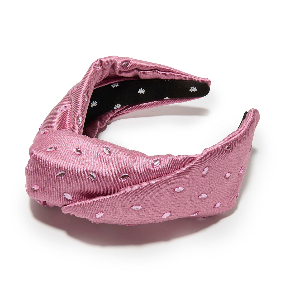 Lele Sadoughi HEADBANDS ROSE MARCHESA COUTURE X LELE SADOUGHI GRETA SILK HEADBAND