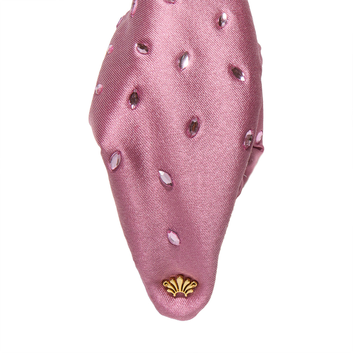 Lele Sadoughi HEADBANDS ROSE MARCHESA COUTURE X LELE SADOUGHI GRETA SILK HEADBAND