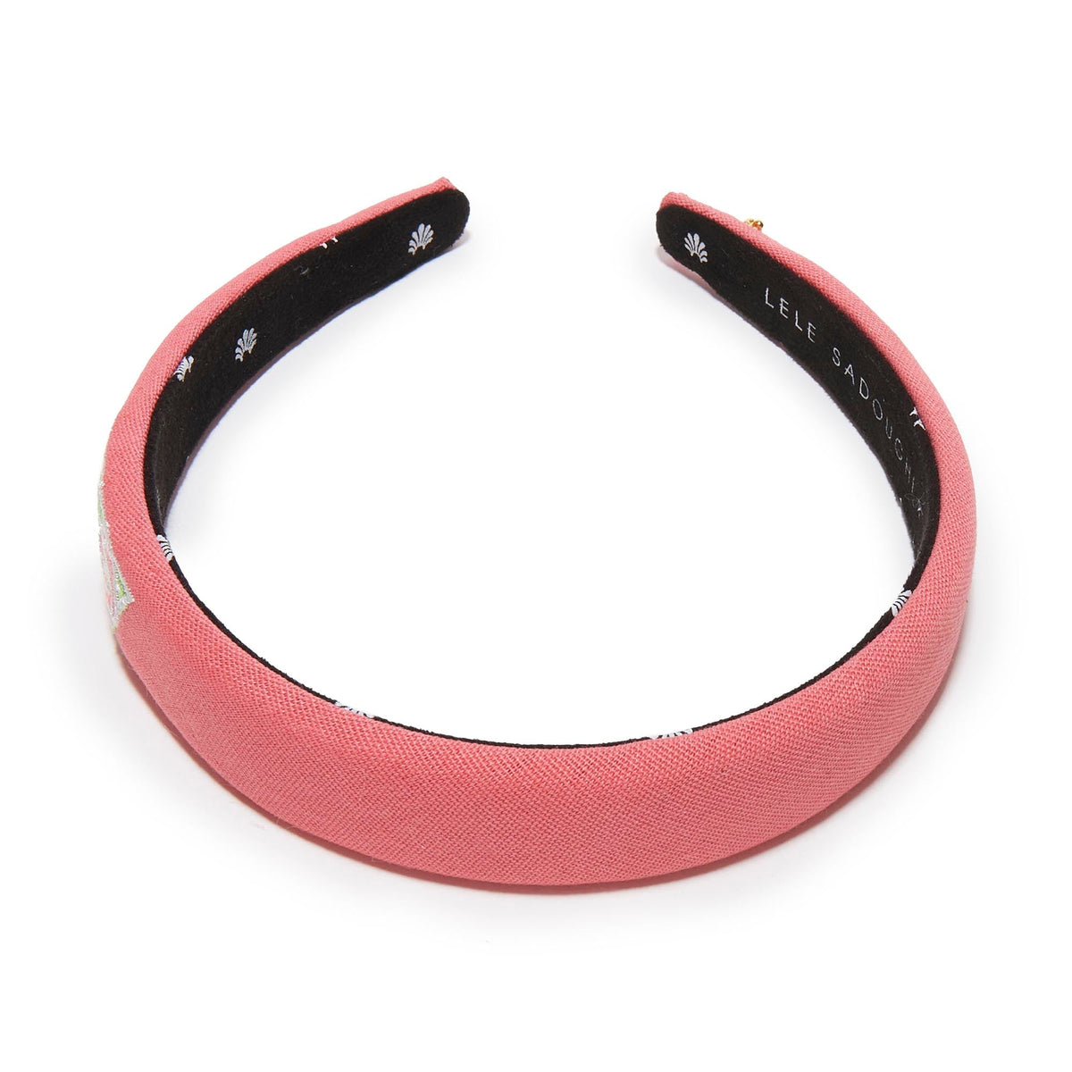 LELE SADOUGHI HEADBANDS ROSE PINK DELTA ZETA CHARLOTTE HEADBAND