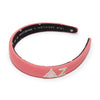 LELE SADOUGHI HEADBANDS ROSE PINK DELTA ZETA CHARLOTTE HEADBAND
