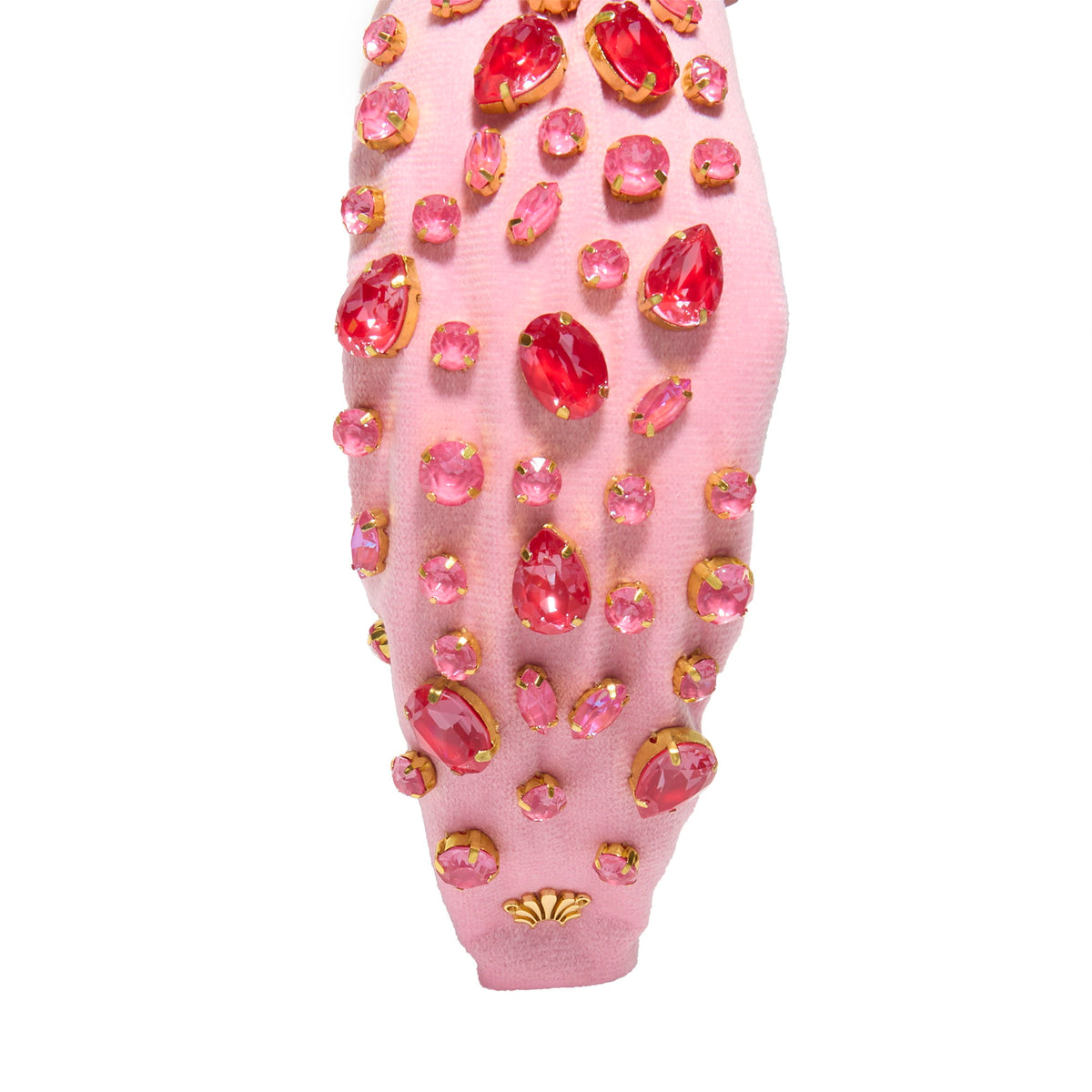 Lele Sadoughi HEADBANDS ROSE SWAROVSKI® TRESOR KNOTTED HEADBAND