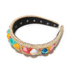 Lele Sadoughi HEADBANDS SHORELINE CHARLOTTE SEASHELL HEADBAND