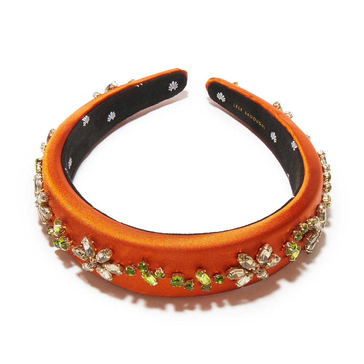 Lele Sadoughi HEADBANDS SIENNA MEADOW ALICE CRYSTAL GARDEN FLOWER HEADBAND