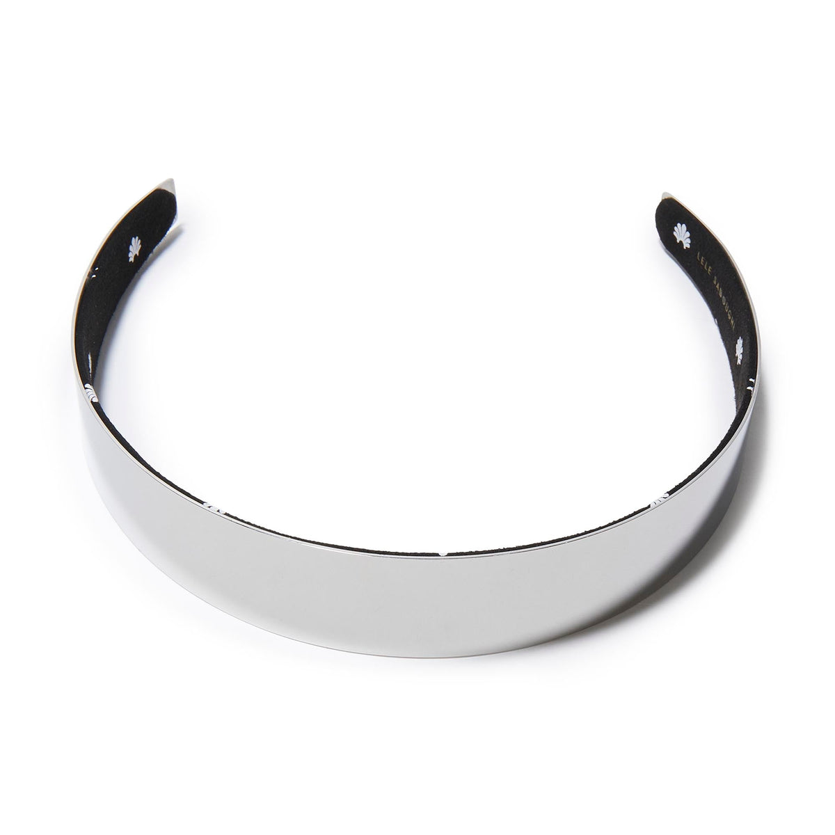 Lele Sadoughi HEADBANDS SILVER BESSETTE METAL HEADBAND