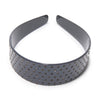 Lele Sadoughi HEADBANDS SLATE GRAY CHER CRYSTAL ACETATE HEADBAND