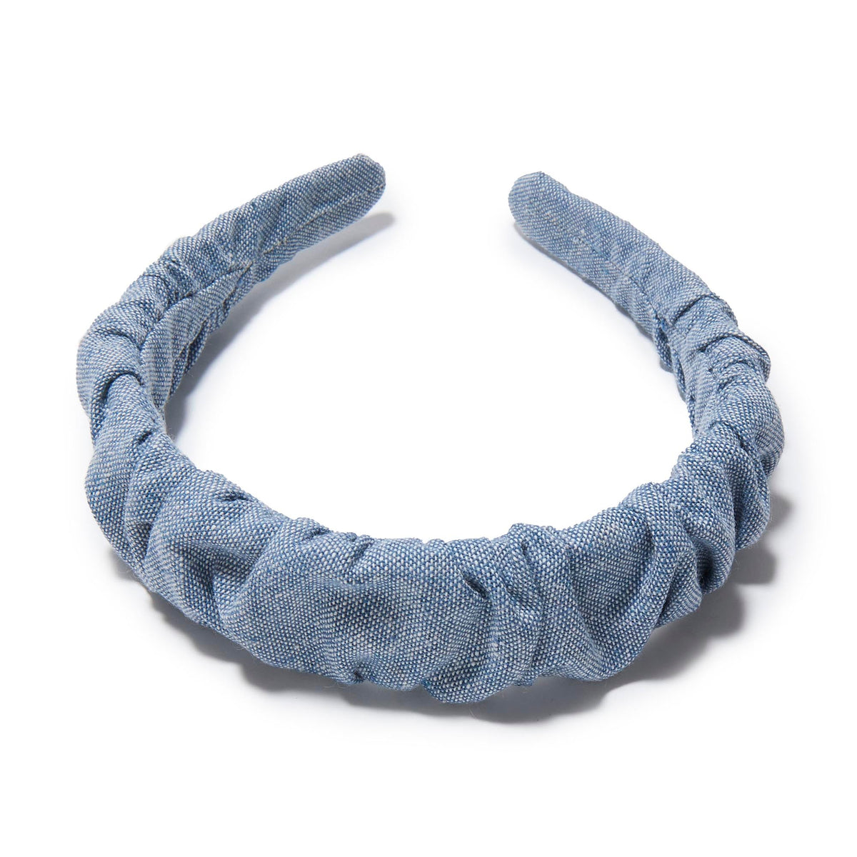 LELE SADOUGHI HEADBANDS STONE BLUE KELLY OCEAN WEAVE HEADBAND