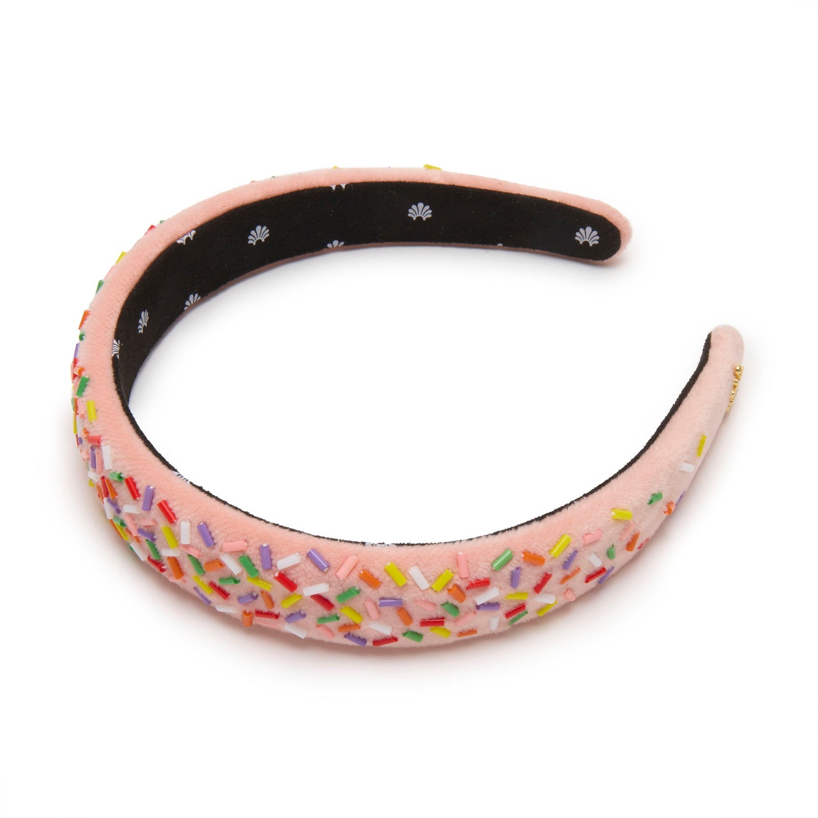 Lele Sadoughi HEADBANDS STRAWBERRY CHARLOTTE BEADED BIRTHDAY CAKE HEADBAND