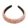 Lele Sadoughi HEADBANDS STRAWBERRY CHARLOTTE BEADED BIRTHDAY CAKE HEADBAND