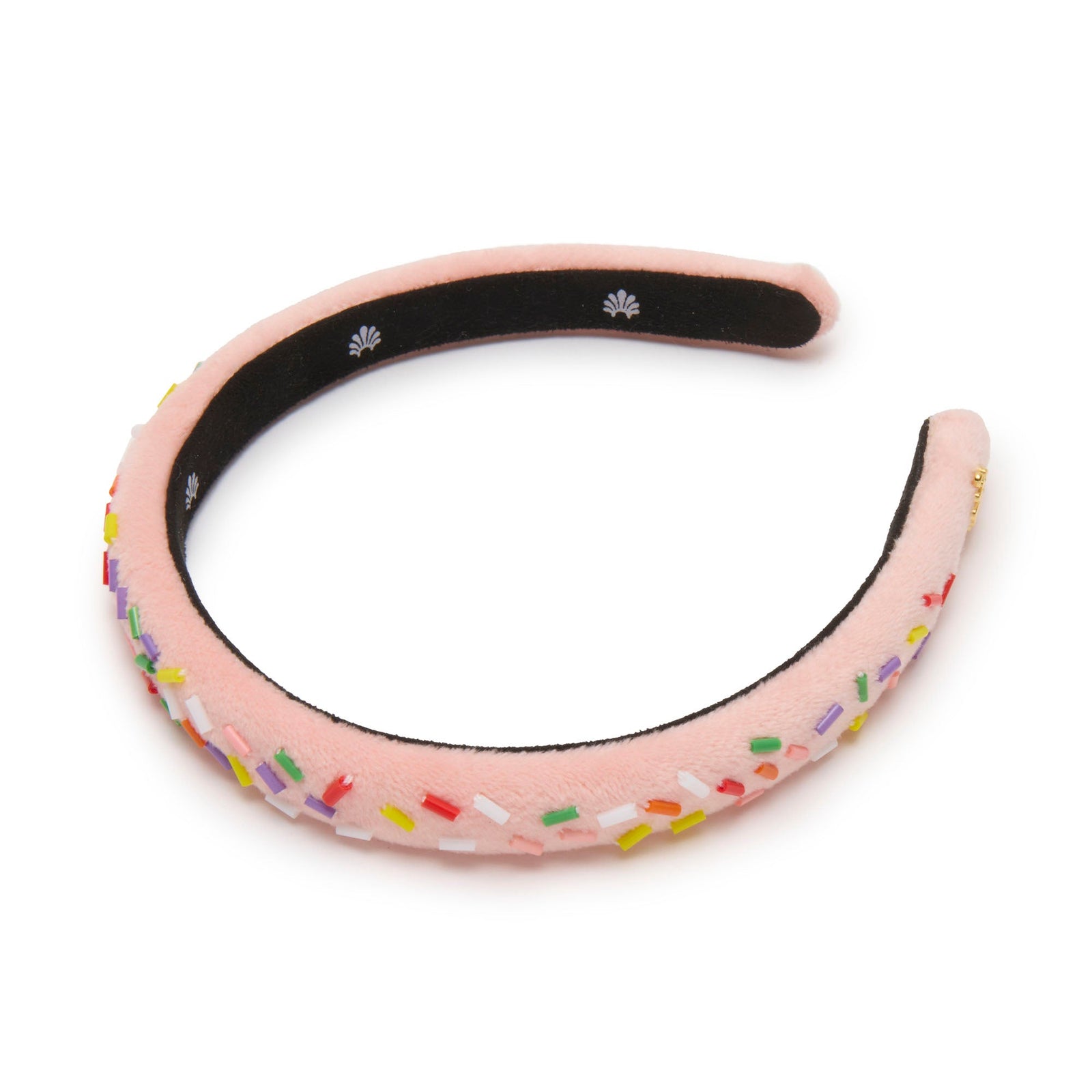 Lele Sadoughi HEADBANDS STRAWBERRY KIDS CHARLOTTE BEADED BIRTHDAY CAKE HEADBAND