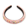 Lele Sadoughi HEADBANDS STRAWBERRY KIDS CHARLOTTE BEADED BIRTHDAY CAKE HEADBAND