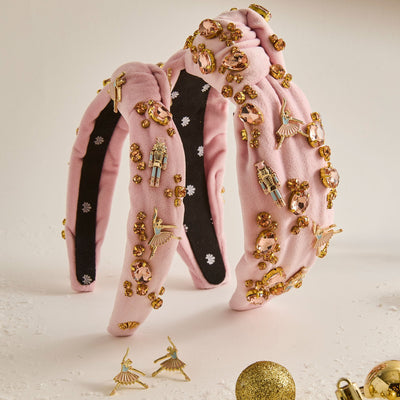 Lele Sadoughi EARRINGS SUGAR PLUM FAIRY BALLERINA STUD EARRINGS