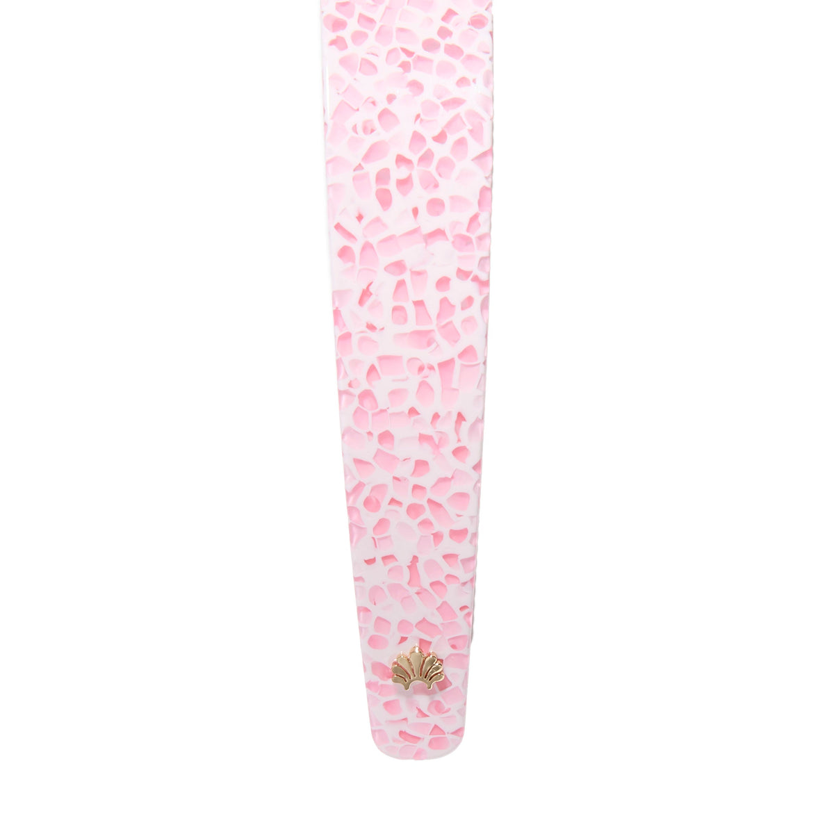 Lele Sadoughi HEADBANDS TERRAZZO BLUSH EMMA ACETATE HEADBAND