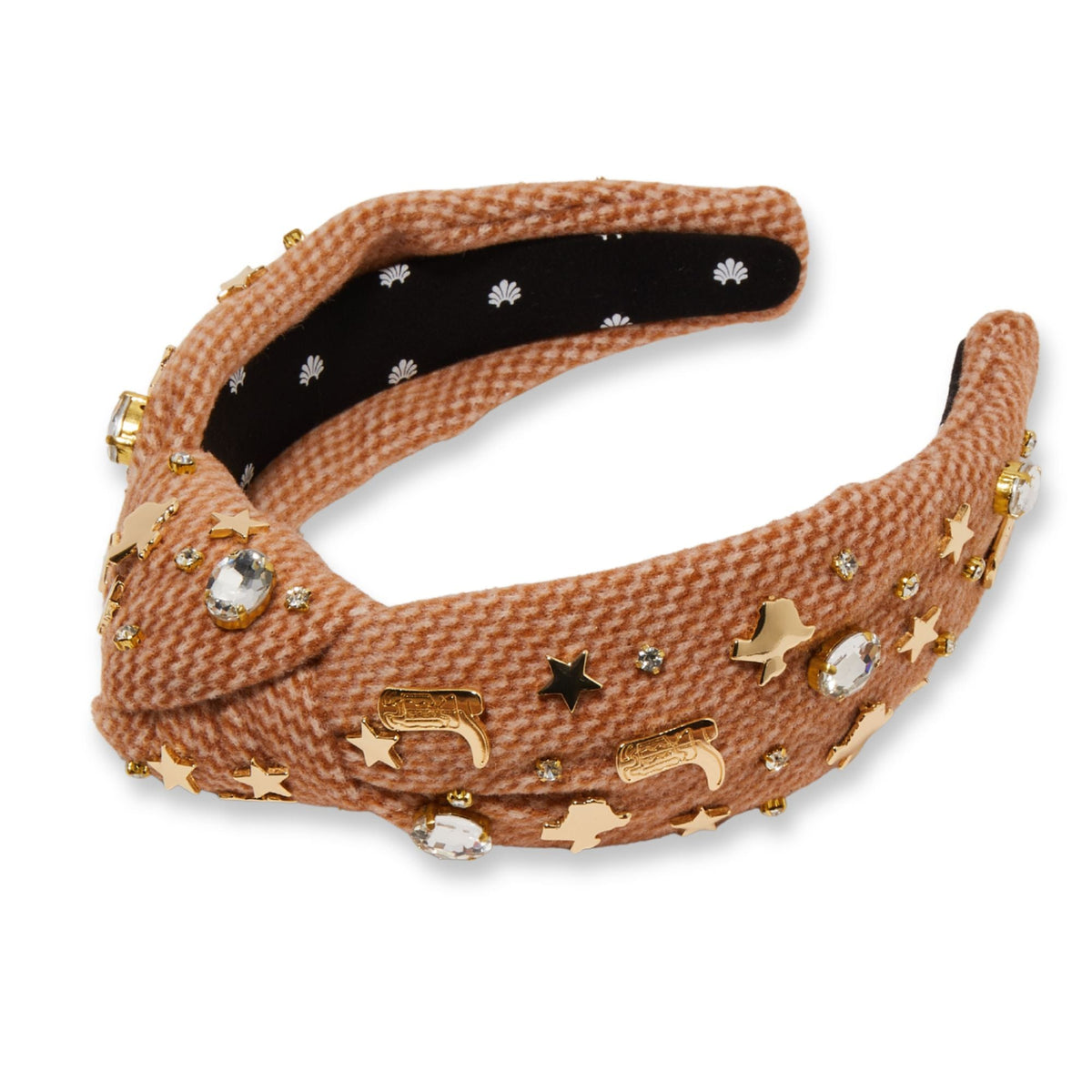 Lele Sadoughi HEADBANDS TEXAS BOOT HOUSTON EMBELLISHED HEADBAND