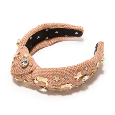 Lele Sadoughi HEADBANDS TEXAS BOOT HOUSTON EMBELLISHED HEADBAND