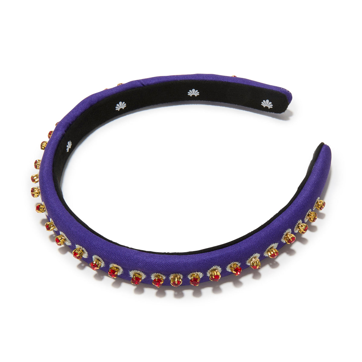 Lele Sadoughi HEADBANDS THE MET X LELE LAPIS GIGI EGYPTIAN EMBELLISHED HEADBAND