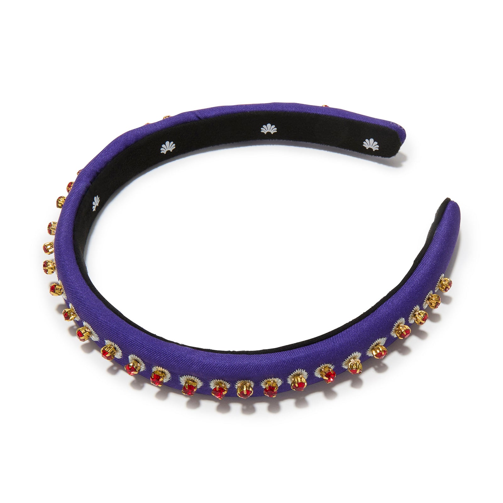 Lele Sadoughi HEADBANDS THE MET X LELE LAPIS GIGI EGYPTIAN EMBELLISHED HEADBAND