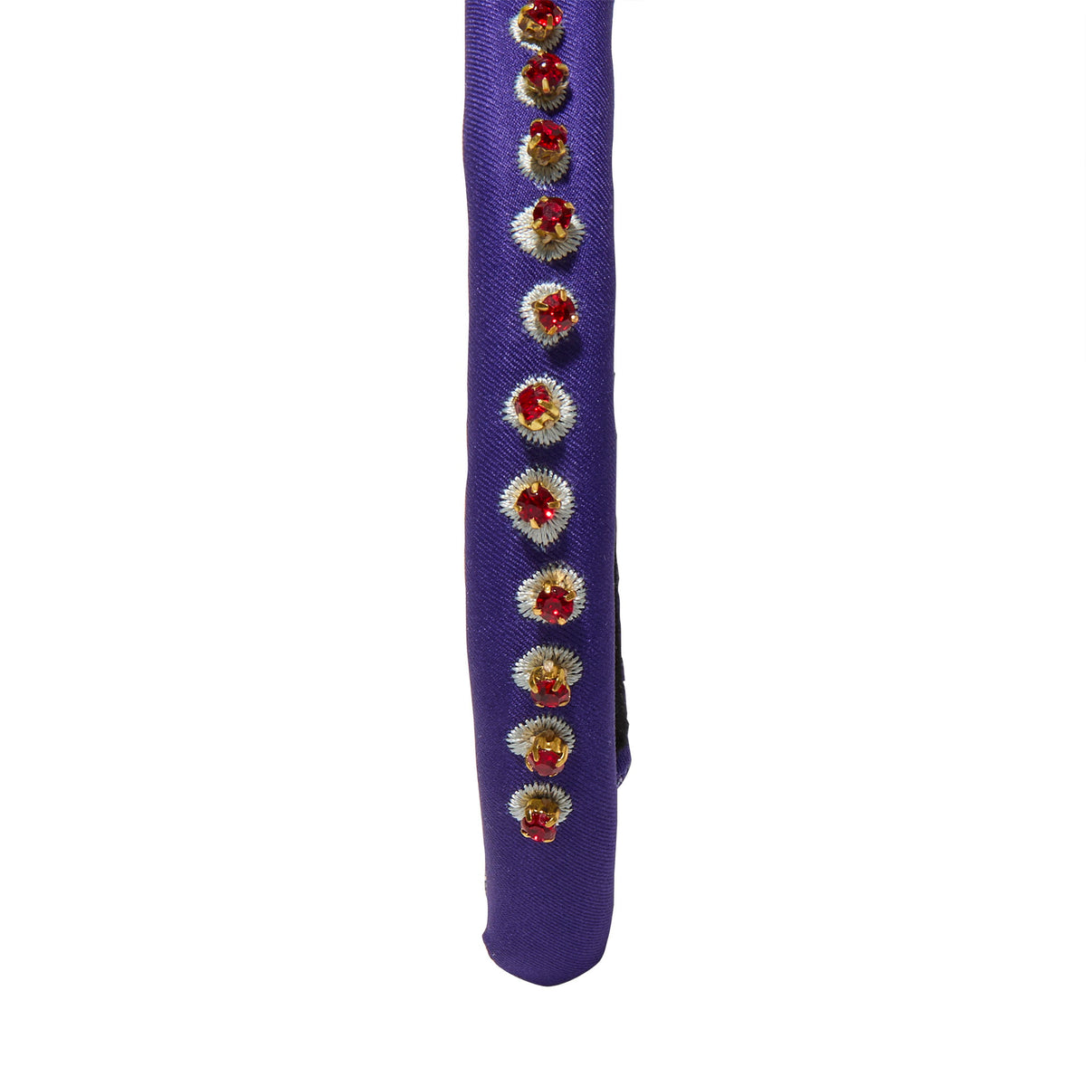 Lele Sadoughi HEADBANDS THE MET X LELE LAPIS GIGI EGYPTIAN EMBELLISHED HEADBAND