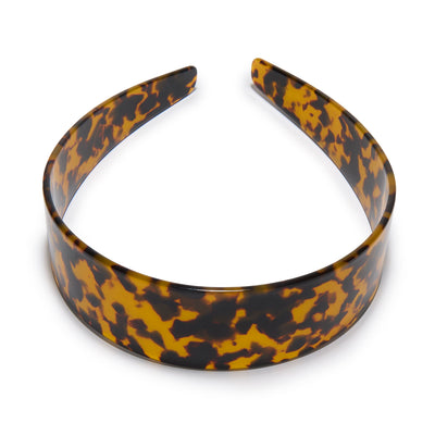 Lele Sadoughi HEADBANDS TORTOISE CHER ACETATE HEADBAND