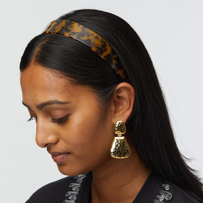Lele Sadoughi HEADBANDS TORTOISE EMMA ACETATE HEADBAND