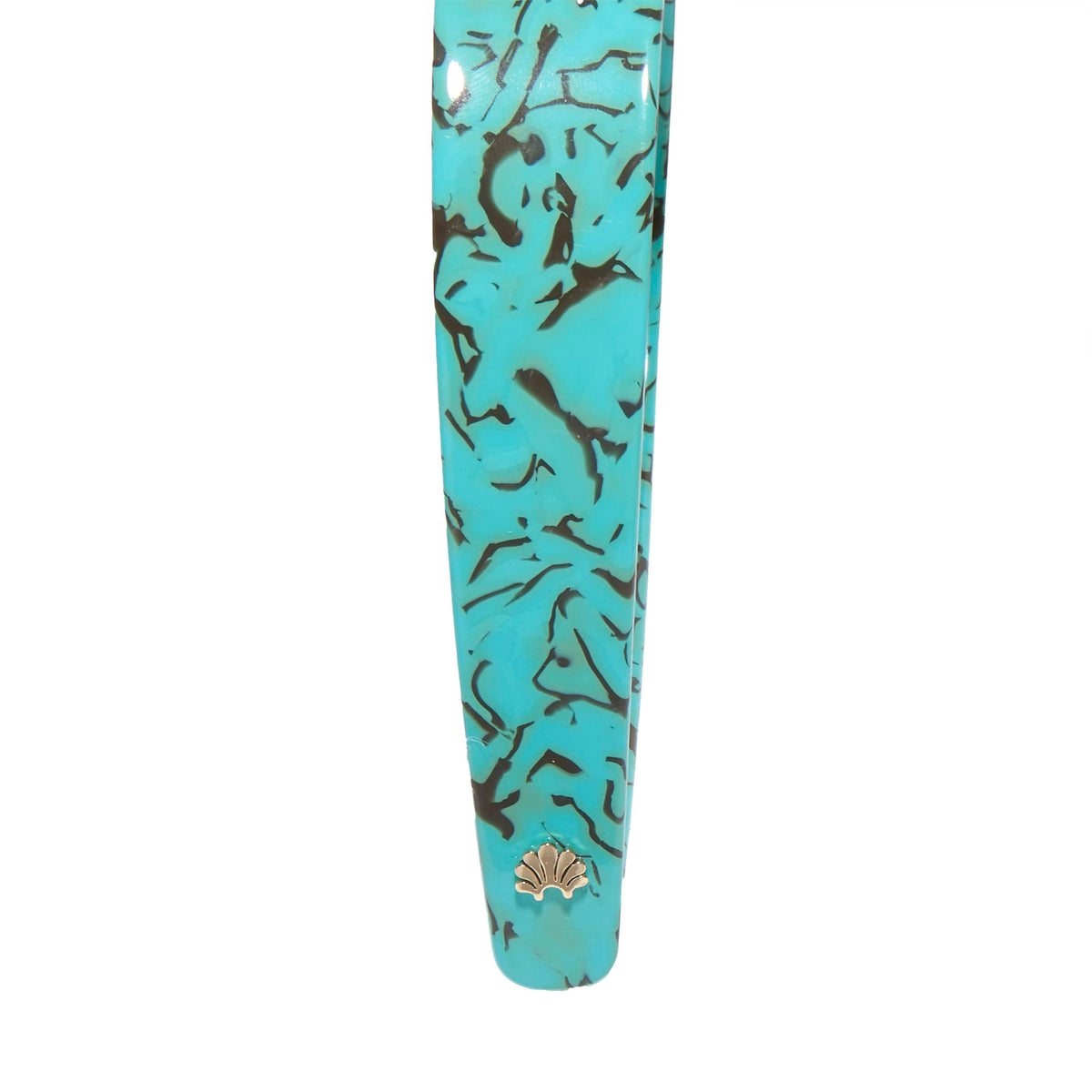 Lele Sadoughi HEADBANDS TURQUOISE EMMA ACETATE HEADBAND