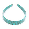 Lele Sadoughi HEADBANDS TURQUOISE EMMA ACETATE HEADBAND