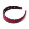 Lele Sadoughi HEADBANDS ULTA STYLES FOR LELE BURGUNDY BESSETTE VELVET HEADBAND