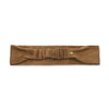 Lele Sadoughi HEADBANDS WALNUT AUDREY SUEDE HEADBAND