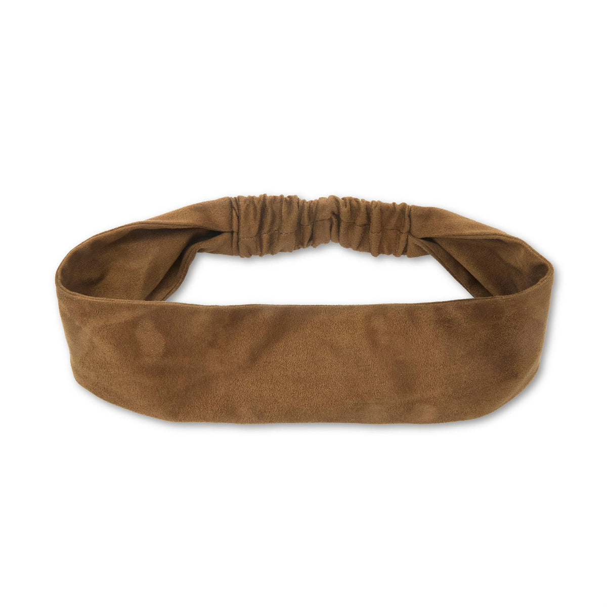 Lele Sadoughi HEADBANDS WALNUT AUDREY SUEDE HEADBAND