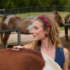 Lele Sadoughi HEADBANDS WILDBERRY KELLY CORDUROY HEADBAND
