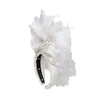 Lele Sadoughi HEADBANDS WINTER WHITE BLUSHER FLORAL HEADBAND