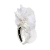 Lele Sadoughi HEADBANDS WINTER WHITE BLUSHER FLORAL HEADBAND