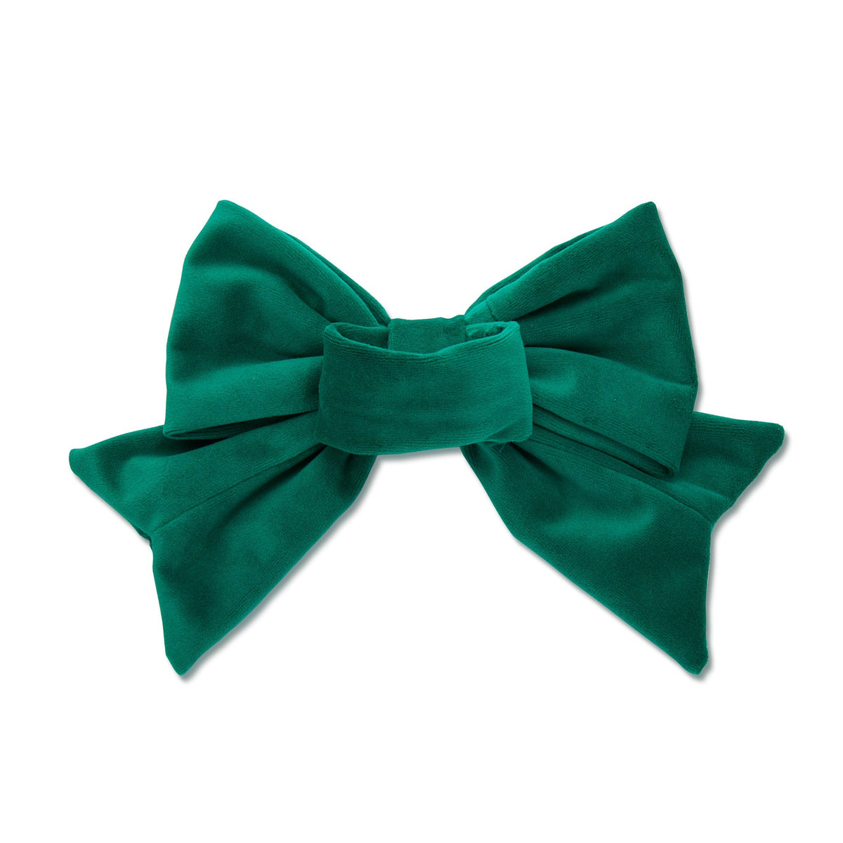 Lele Sadoughi HOME ONE SIZE GREEN SET OF 4 VELVET BOW NAPKIN RINGS