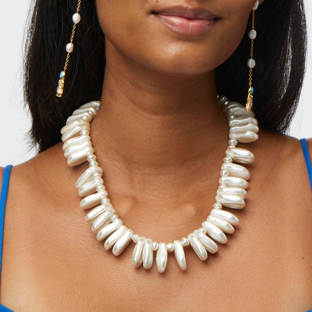 LELE SADOUGHI NECKLACE CORFU PEARL NECKLACE