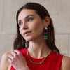 Lele Sadoughi NECKLACE SUNSET FAIENCE THE MET X LELE THEBES BEADED NECKLACE