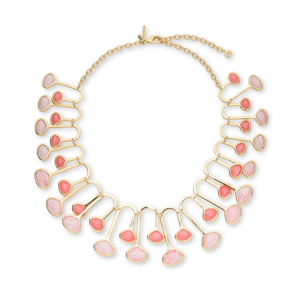 Lele Sadoughi NECKLACES CORAL FLAMINGO NECKLACE