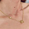Lele Sadoughi NECKLACES GOLD CANCER ZODIAC NECKLACE